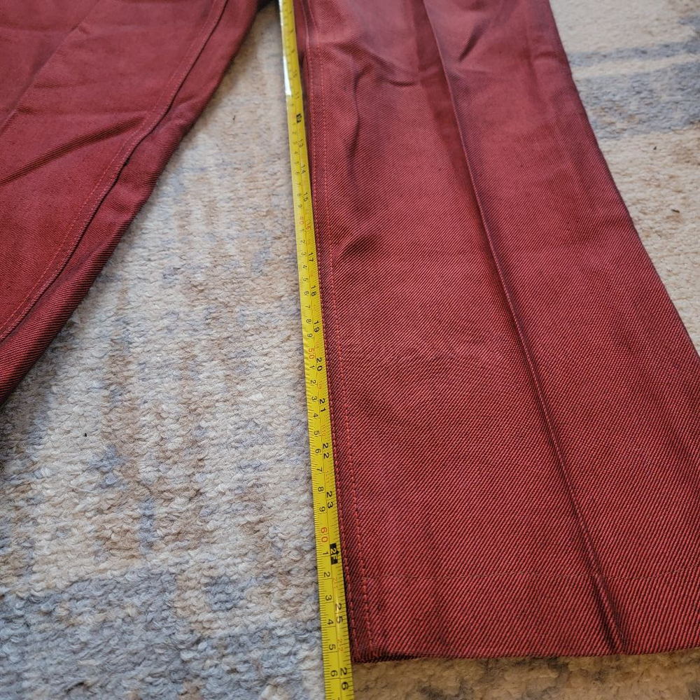 Karl Kani KK2 Y2K Women's Large/12 Red & Black Jean Jacket Jeans Set Hip Hop - Picture 5 of 8